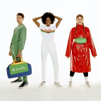 Benetton e Selfridges per una capsule collection super colorata
