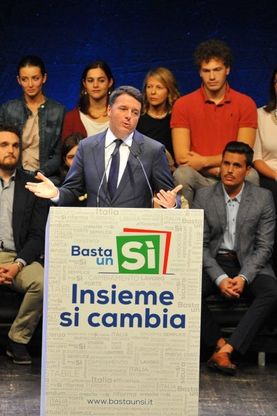 Firenze, via alla campagna per il sì al referendum