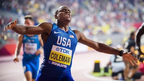 Atletica: Coleman, il campione che non piace alla gente ora rischia Tokyo