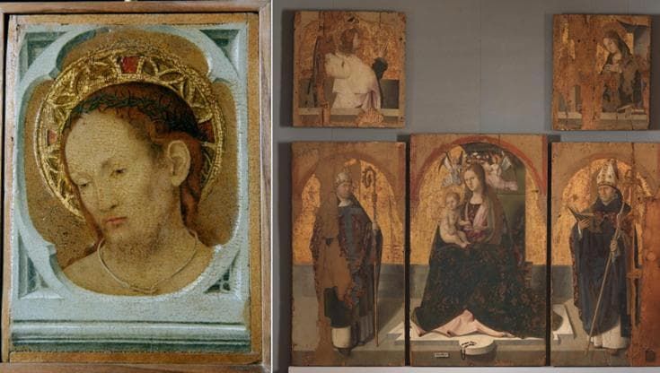 Terremoto, restauro sciagurato e ora il furto: la storia del Polittico di San Gregorio di Antonello