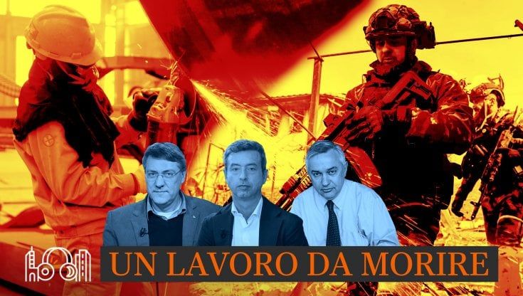 Un lavoro da morire. Ecco perché c'è un'altra guerra in Italia che fa tre vittime al giorno. Con Orlando, Landini e Molinari