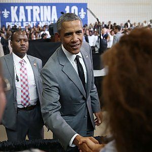 Katrina, Obama a New Orleans: "Fu un disastro degli uomini, non della natura"