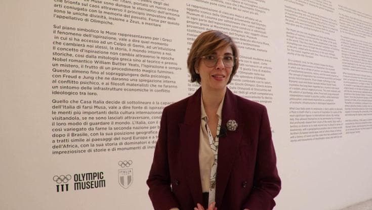 Milano Cortina, "Musa" a Casa Italia: "Le Olimpiadi sono di tutti. Le raccontiamo con l'arte"