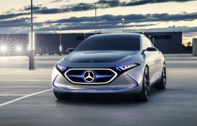 Mercedes EQA Concept, la compatta del futuro a Francoforte