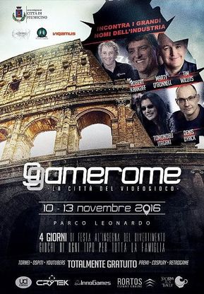 GameRome, quattro giorni nella città dei videogiochi