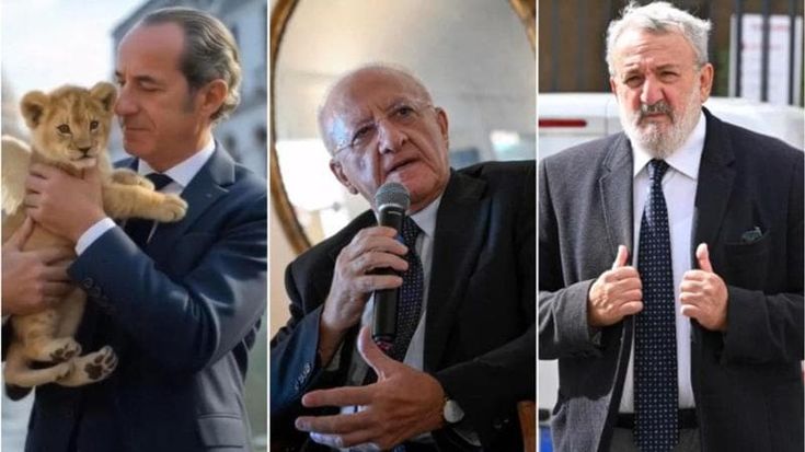 Zaia, De Luca ed Emiliano: cosa faranno da grandi i governatori uscenti