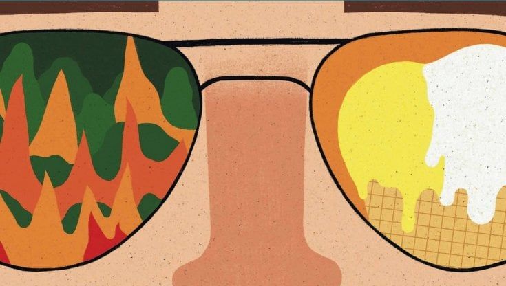 L’incendio e l’alibi del gelato 
