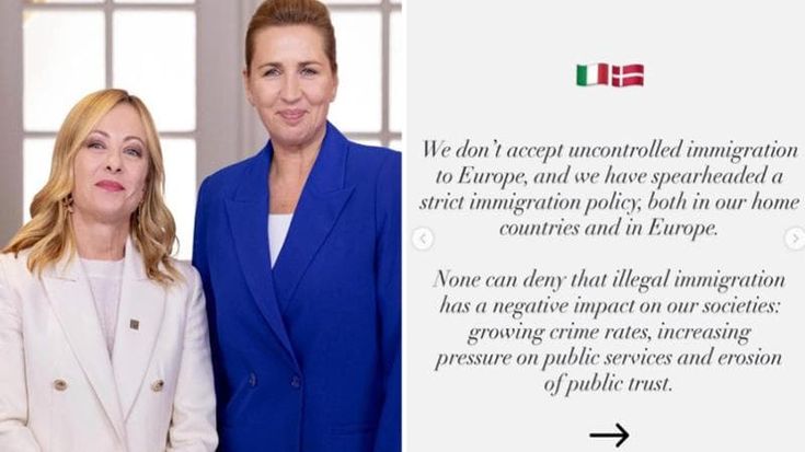 Scontro tra socialisti europei, premier danese nel mirino. Il Pd: “Grave l’asse con Meloni”