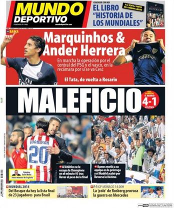 Spagna, il trionfo del Real Madrid sui giornali