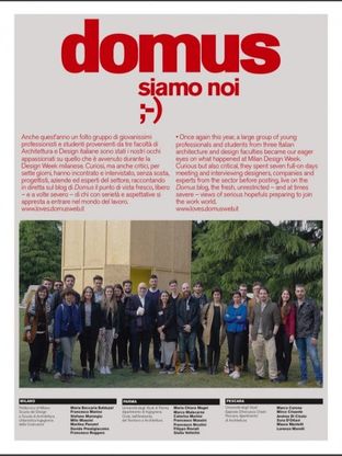 Architettura, gli studenti di Parma su Domus