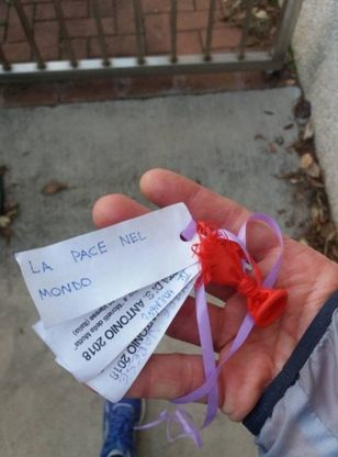 Da Varese a Reggio Emilia, il volo di 200 km del palloncino con i desideri dei bambini