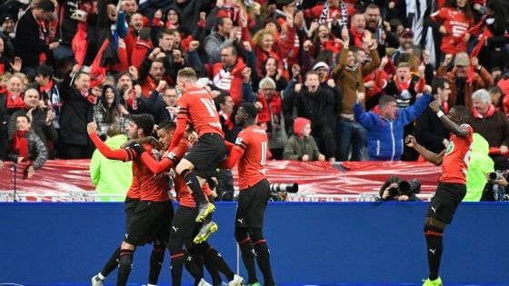 Coppa di Francia a sorpresa: vince il Rennes, Psg ko ai rigori