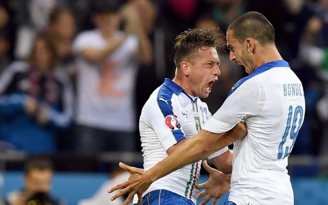 Italia-Belgio, l' urlo di Giaccherini