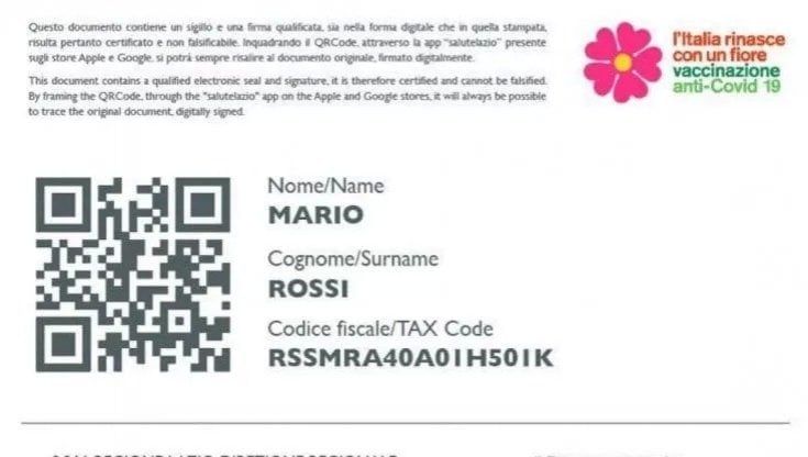 Pass vaccinale a sei mesi, D'Amato contro il governo: "Scadenza va rivista. Troppo breve"