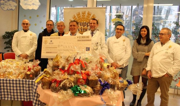 I Panificatori di Ascom Parma : donazione a Oncologia medica