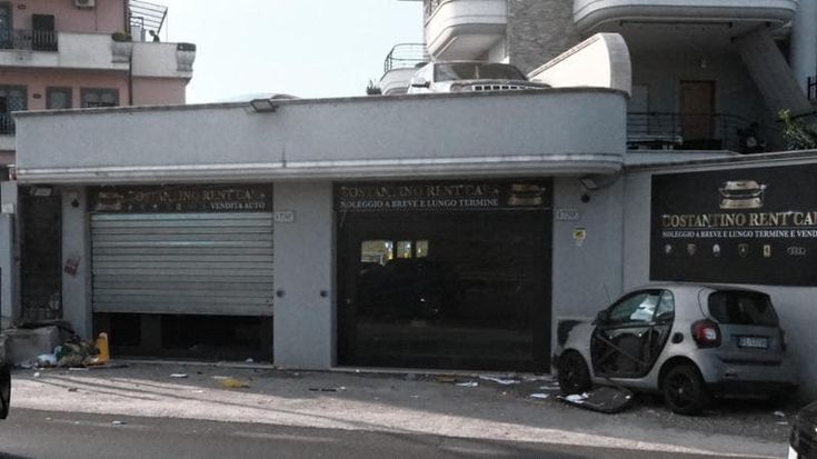 Nuovo attentato sulla Casilina, bomba carta contro un autonoleggio di Borghesiana