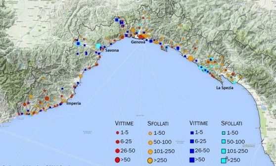 Contro i disastri in campo il Cnr ma in Liguria nessuno se ne accorge e in 44 anni si piangono 100 morti