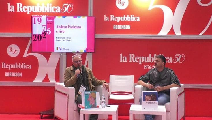Giovanni Ferrara al Salone del Libro: "Andrea Pazienza è vivo"