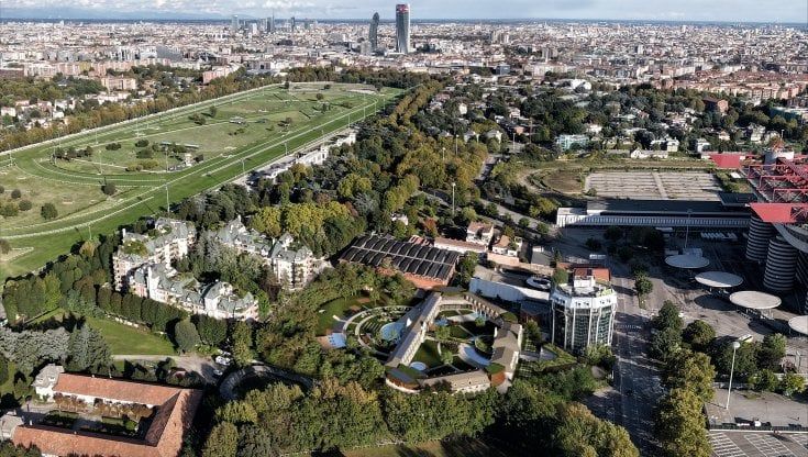Scuderie De Montel, nel cantiere che porterà le terme a San Siro: dieci vasche e un lago sotterraneo 
