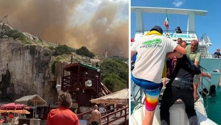In fuga dal rogo del Gargano: “Fiamme divampate dopo i fuochi d’artificio, abbiamo rischiato molto”