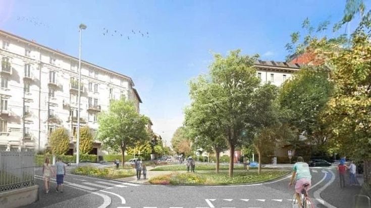 Milano, meno asfalto, più verde, mini-interventi ovunque per un effetto spugna