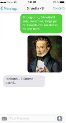 Dante su Facebook e Leopardi su Whatsapp: poeti e pensatori alle prese con i social network
