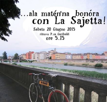 A la matén'na bonòra con La Sajetta