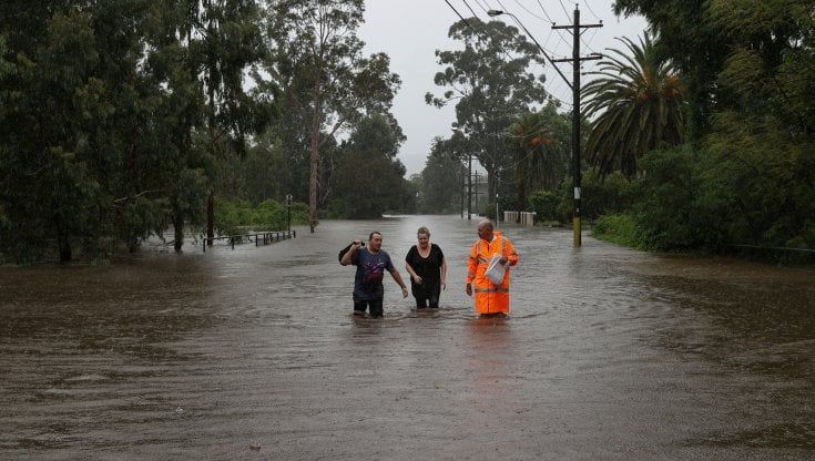 Inondazioni in Australia, evacuate parti di Sydney