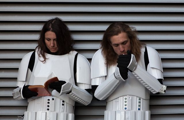 'Elstree 1976', vite e segreti personaggi dietro le maschere di 'Star wars'
