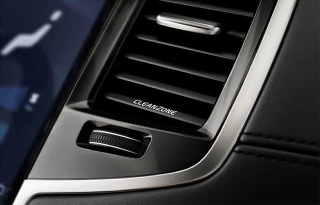 Volvo: qualit&agrave; dell'aria in primo piano