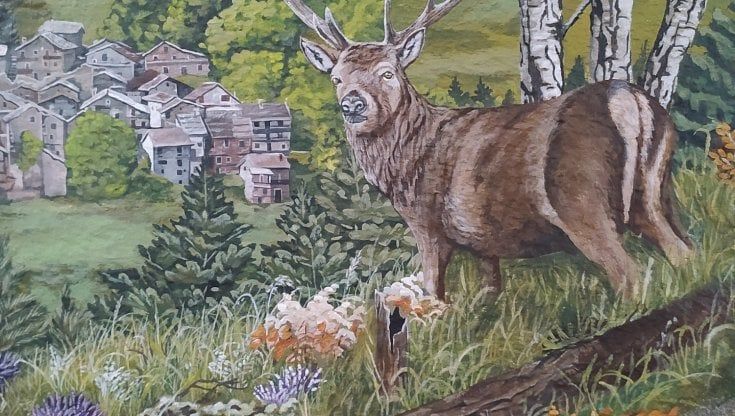 L'arte della giovane Melissa, dipinti e decorazioni tra le borgate alpine di Usseaux 