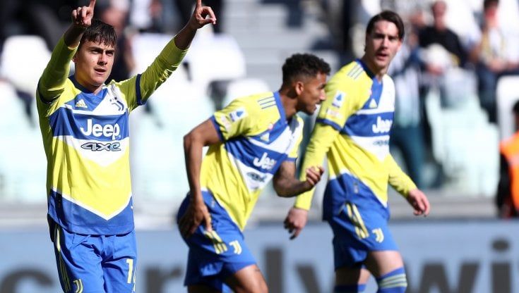 Juventus-Salernitana 2-0: premiata ditta Dybala-Vlahovic, i bianconeri si rialzano