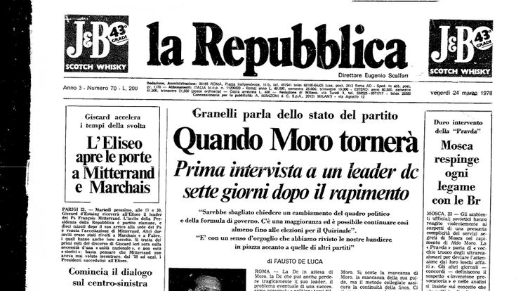 Quando Moro tornerà 