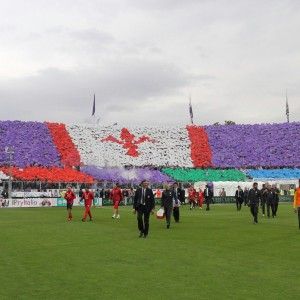 Cos&igrave; al Franchi sono nate le coreografie top