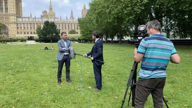 Ragni, il palermitano che dirige il sito per gli italiani che vivono a Londra