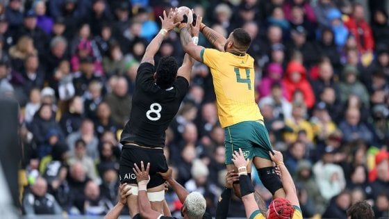 Rugby, spettacolo a Wellington: Nuova Zelanda-Australia finisce in parità