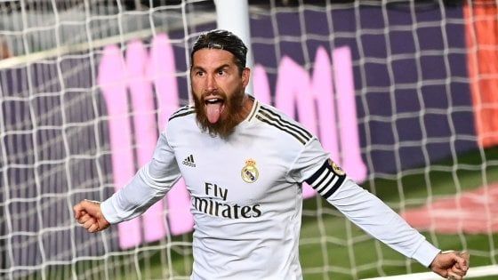 Liga, basta un rigore di Ramos: il Real Madrid batte il Getafe e allunga sul Barcellona