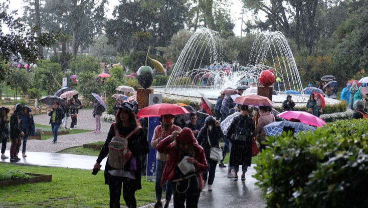 Genova, domenica di pienone ad Euroflora