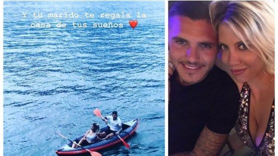 Una casa da sogno per Wanda Nara, il super regalo di Icardi alla moglie è sul Lago di Como