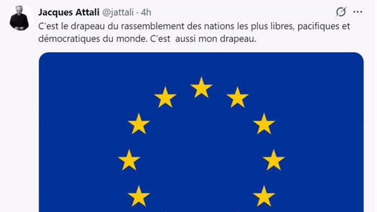 Su X dilaga l’orgoglio per la Ue: “Questa è la mia bandiera”. Musk: “È praticamente Quarto Reich”