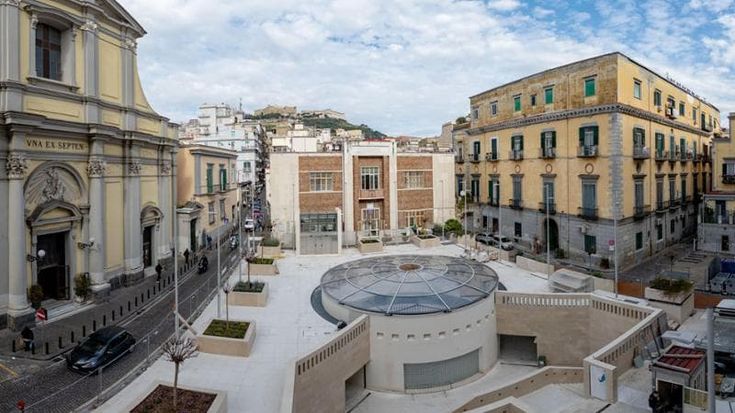 Napoli, ecco la nuova piazza Santa Maria degli Angeli: da luglio il metrò Linea 6