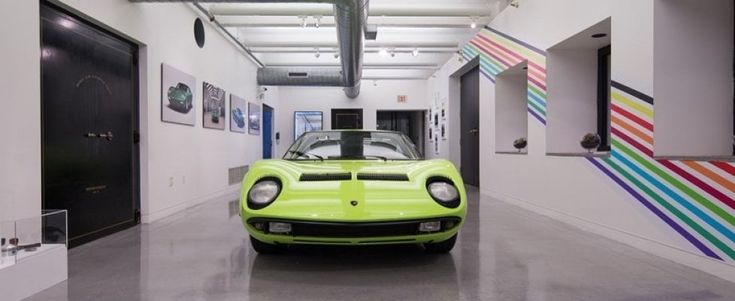 Lamborghini come opera d'arte all'Art Basel Miami Beach