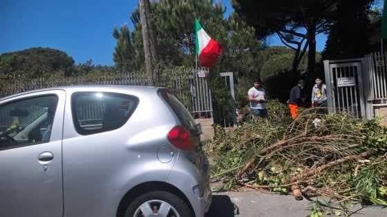 Roma, blitz di Casapound: occupa le case dell'Aeronautica nel cuore di Ostia