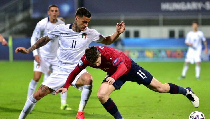 Euro Under 21, Repubblica Ceca-Italia 1-1: Scamacca illude, l'autogol di Maggiore gela gli azzurrini