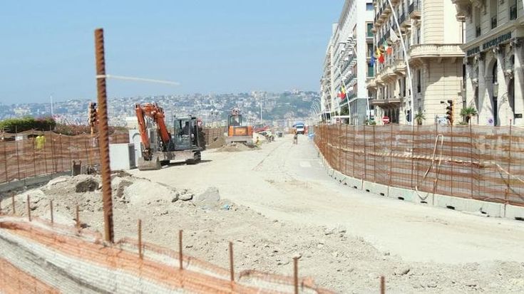 Napoli, ripartono i lavori per il restyling del lungomare