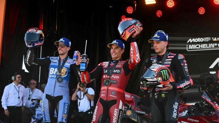 Comandano i Marquez: Marc domina su Alex nella Sprint di Aragon. Per Bezzecchi un podio prezioso