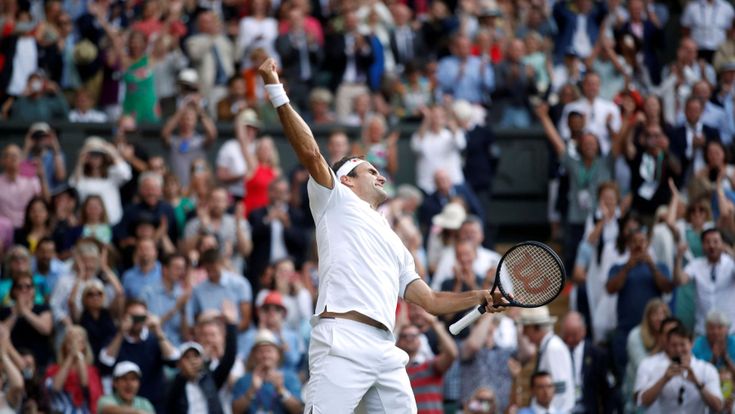Wimbledon, la vittoria di Federer nata dal rovescio: il più giovane sembrava lui