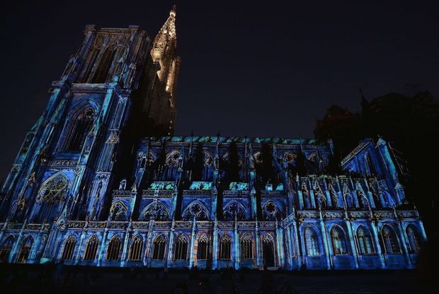 Strasburgo, show per i 1000 anni di Notre Dame