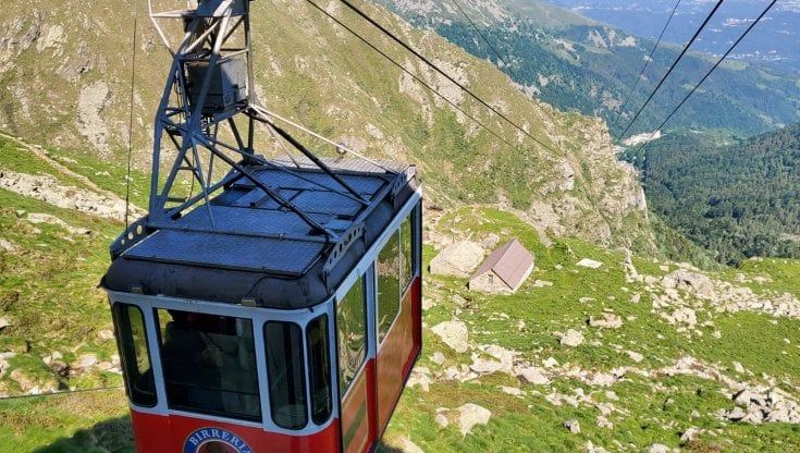 Biella, manca un pezzo di ricambio: la funivia di Oropa chiude in anticipo