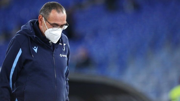 Lazio, Sarri: "La punizione del gol del 4-4 era fallo per noi"